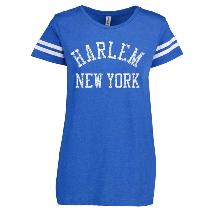 Harlem New York Arched Enza Ladies Jersey Football T-Shirt