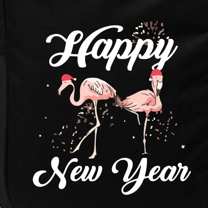 Happy New Year Outfit Gift For Flamingo Lover New Years Day Impact Tech Backpack