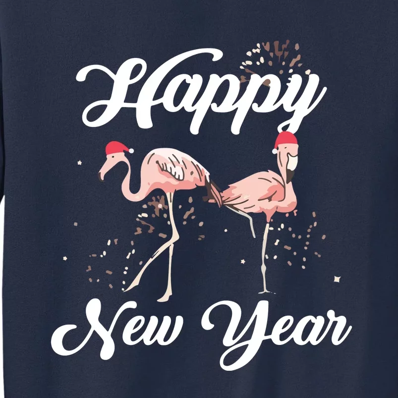 Happy New Year Outfit Gift For Flamingo Lover New Years Day Sweatshirt