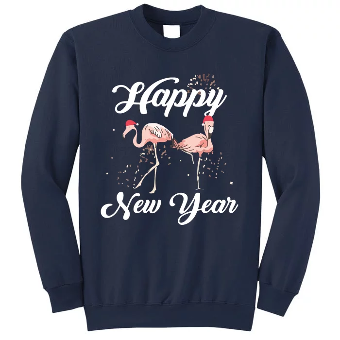 Happy New Year Outfit Gift For Flamingo Lover New Years Day Sweatshirt