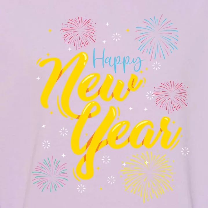 Happy New Year Eve Gift Garment-Dyed Sweatshirt