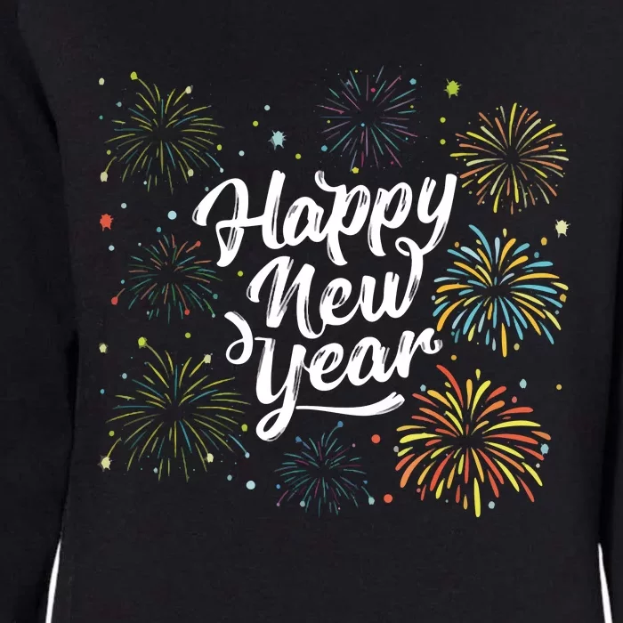 Happy New Year Party Funny New Year's Eve Womens California Wash Sweatshirt