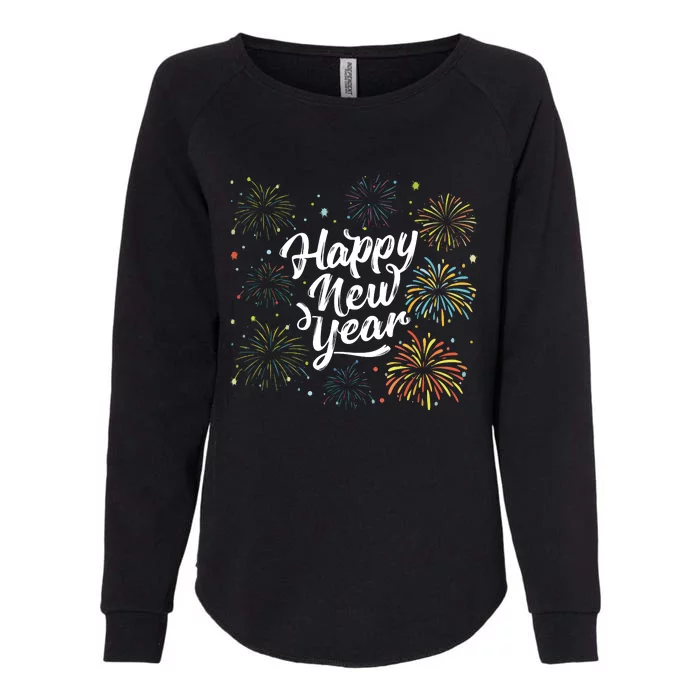 Happy New Year Party Funny New Year's Eve Womens California Wash Sweatshirt