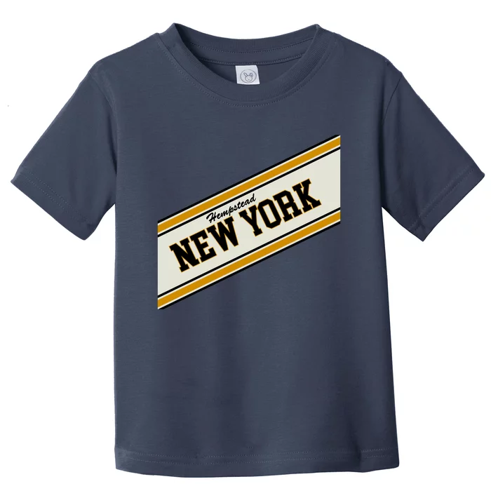 Hempstead New York Varsity Logo Toddler T-Shirt