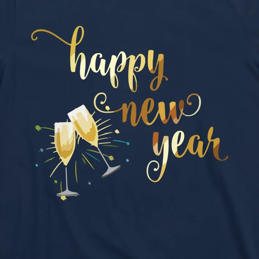 Happy New Year Best Wishes Fresh Start Tee T-Shirt