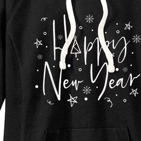 Happy New Year Friend Family Matching Outfit Women's Fleece Hoodie