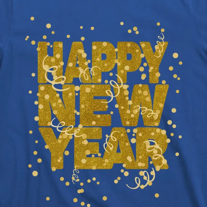 Happy New Year Nye Party Gift Funny New Years Eve Confetti Gift T-Shirt