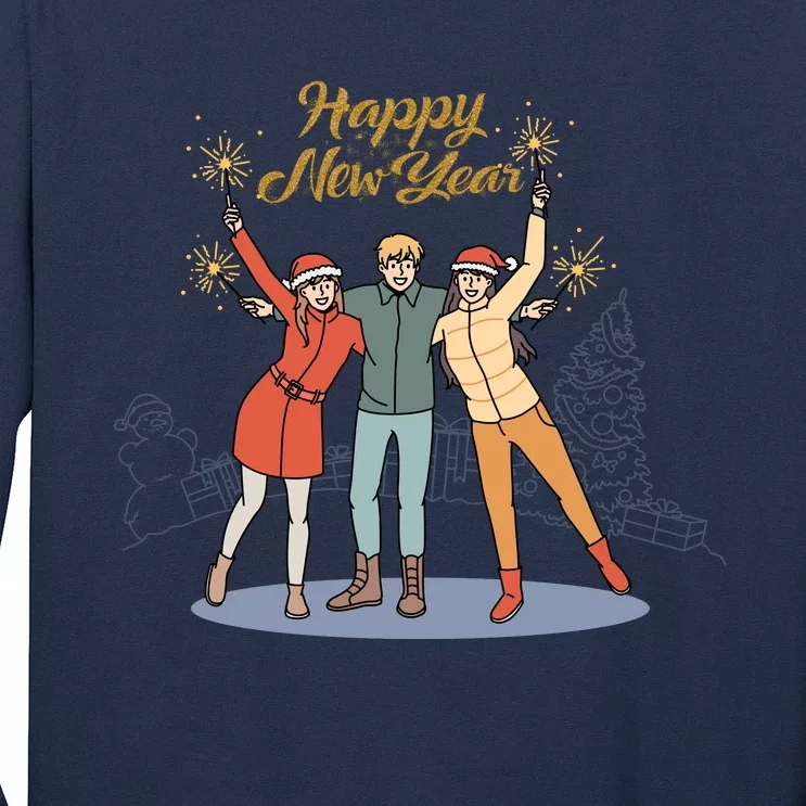 Happy New Year Long Sleeve Shirt