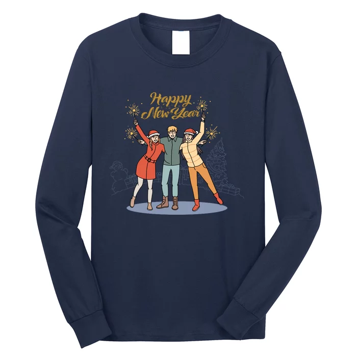 Happy New Year Long Sleeve Shirt