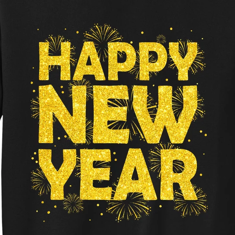 Happy New Year Nye Party 2024 Funny New Years Eve Confetti Sweatshirt