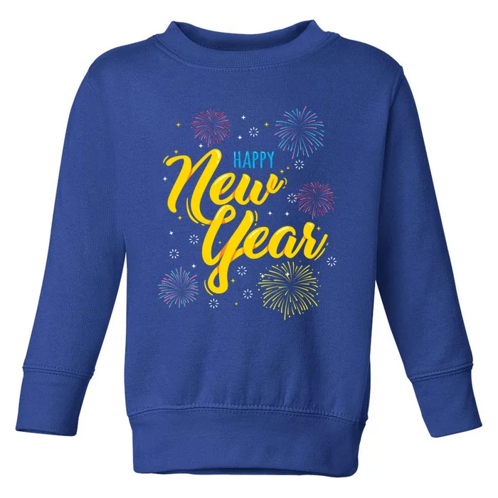 Happy New Year Gift Funny Gift Toddler Sweatshirt