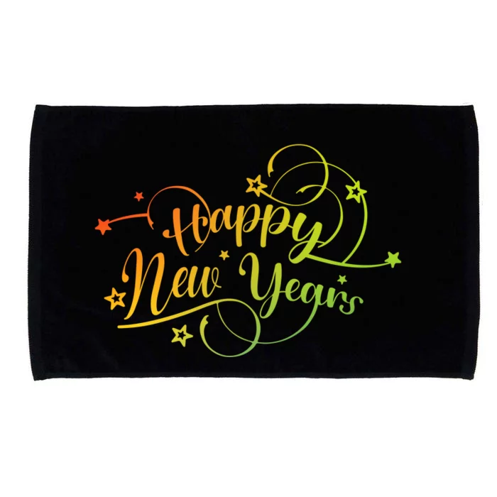 Happy New Year Gift Microfiber Hand Towel