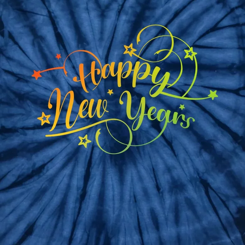 Happy New Year Gift Tie-Dye T-Shirt