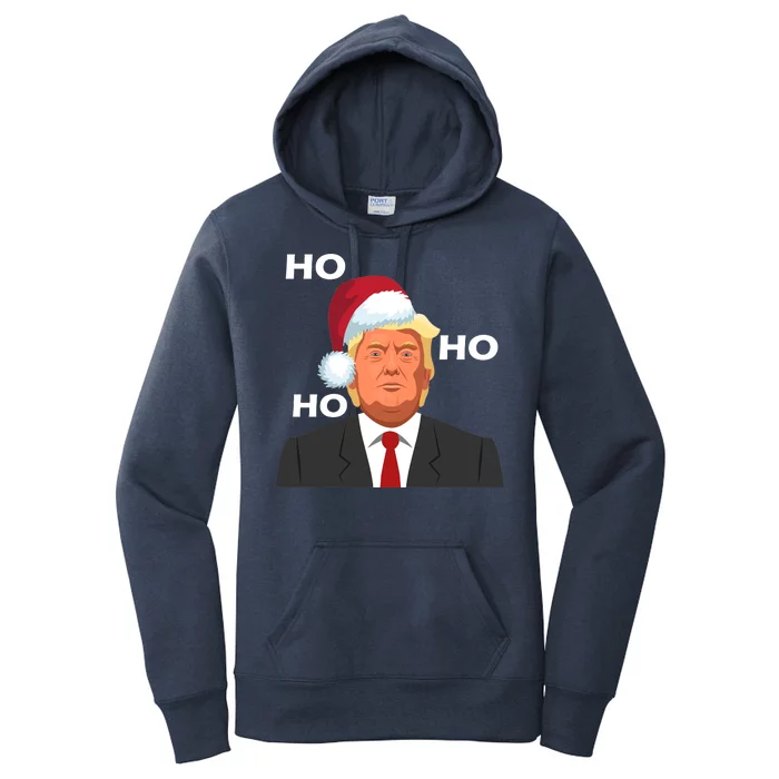 Ho Ho Ho Donald Trump Women's Pullover Hoodie