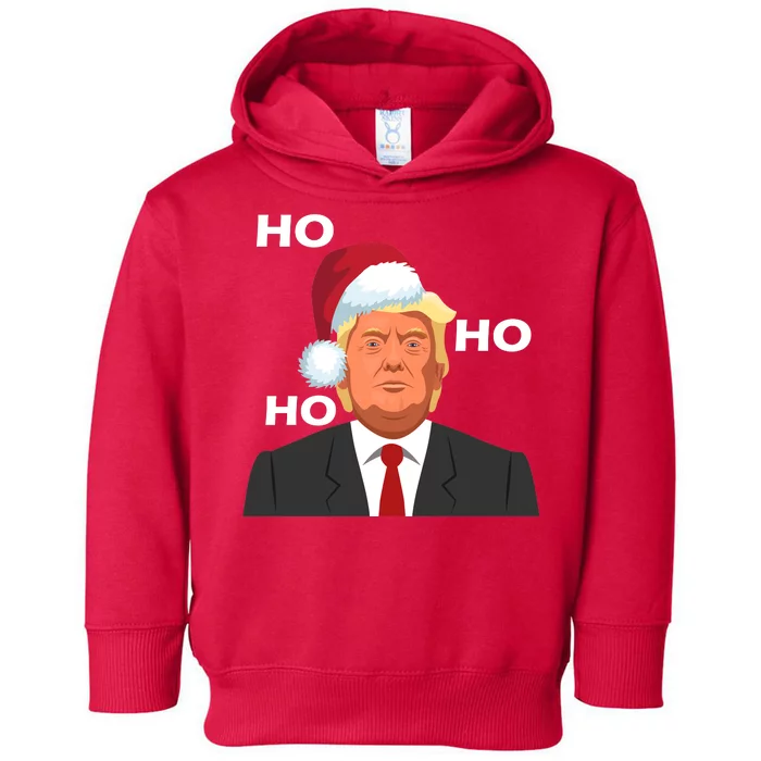 Ho Ho Ho Donald Trump Toddler Hoodie