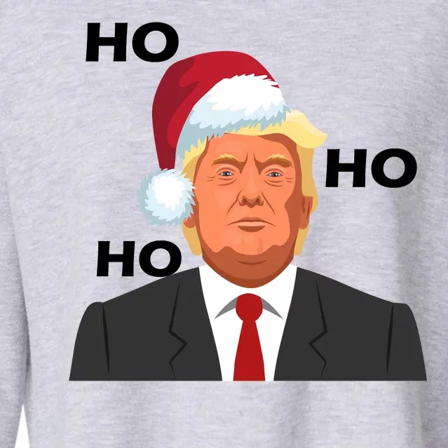 Ho Ho Ho Donald Trump Cropped Pullover Crew