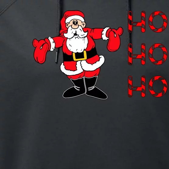 Ho Ho Ho Santa Performance Fleece Hoodie