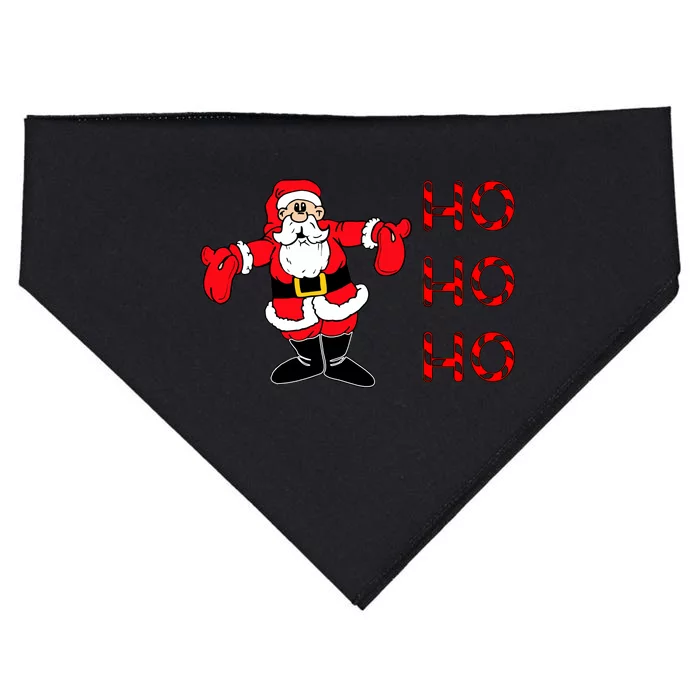 Ho Ho Ho Santa USA-Made Doggie Bandana