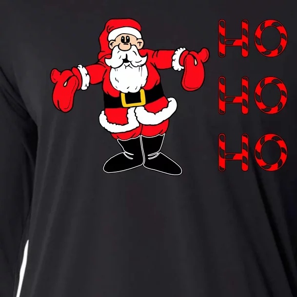 Ho Ho Ho Santa Cooling Performance Long Sleeve Crew