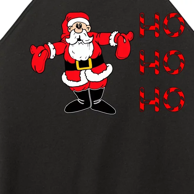 Ho Ho Ho Santa Women’s Perfect Tri Rocker Tank