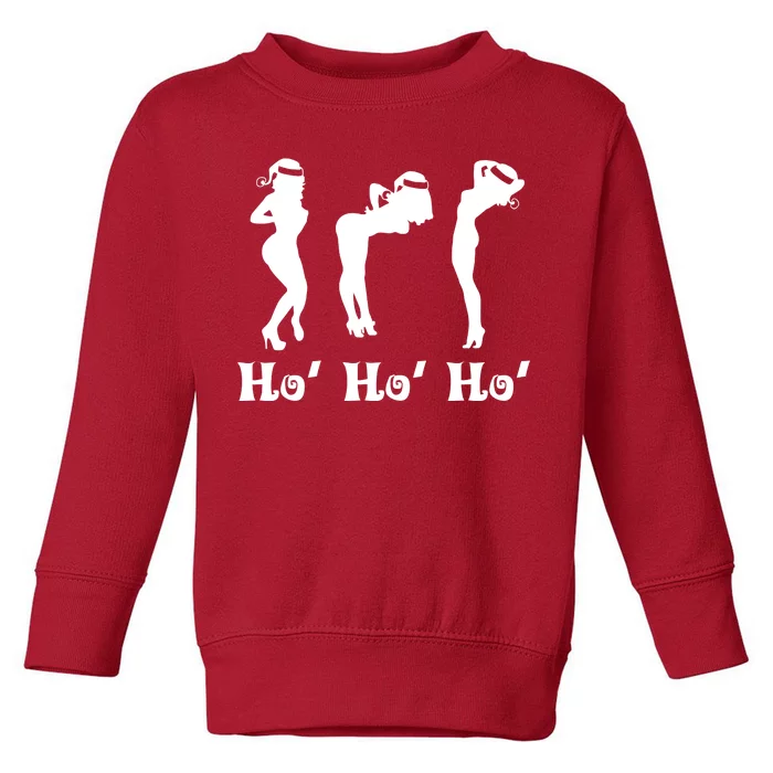 Ho Ho Ho Santa's Helpers Toddler Sweatshirt