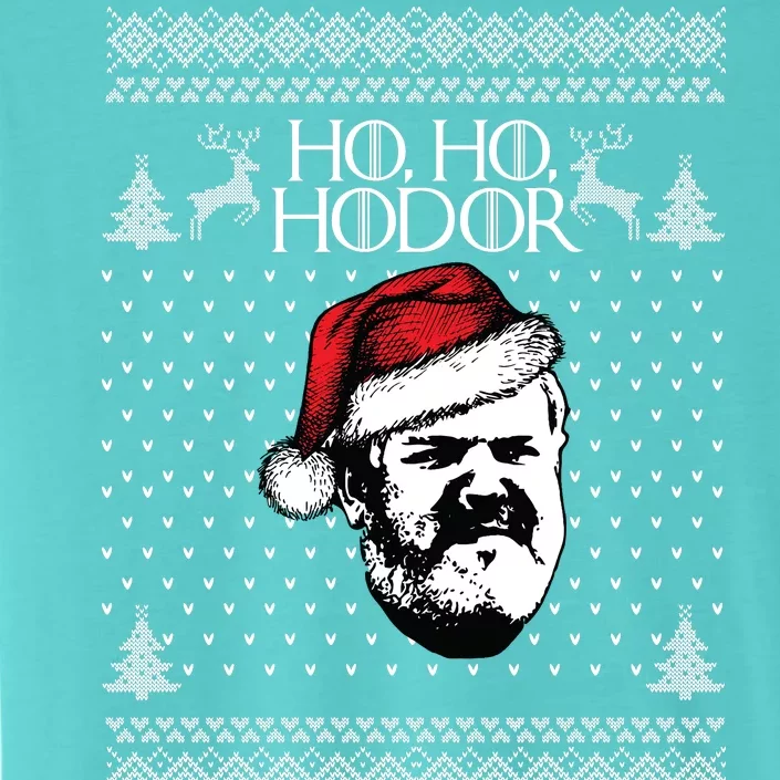 Ho Ho Hodor Ugly Christmas ChromaSoft Performance T-Shirt