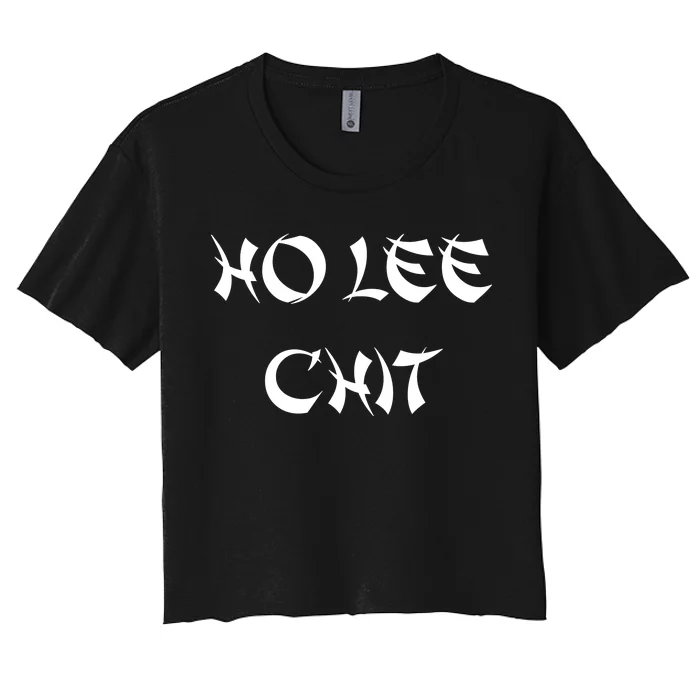 Ho Lee Chit Women's Crop Top Tee