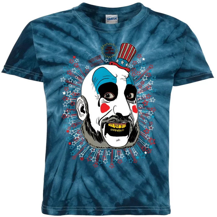 House Of 1000 Corpses Spaulding Horrror Kids Tie-Dye T-Shirt