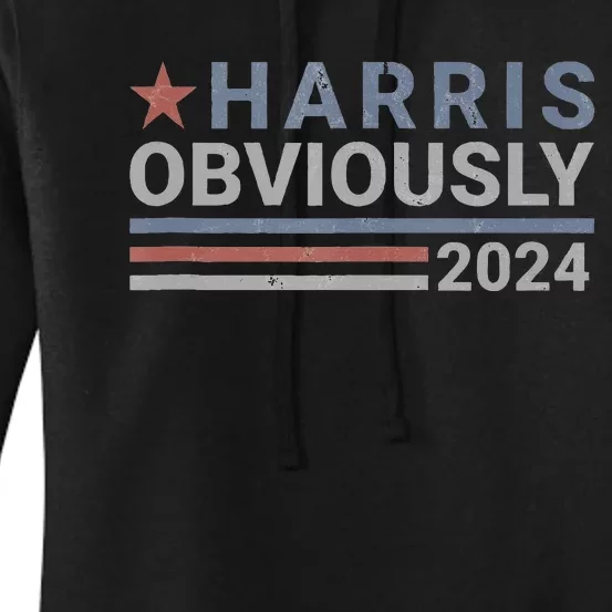 Harris Obviously 2024 Women's Pullover Hoodie