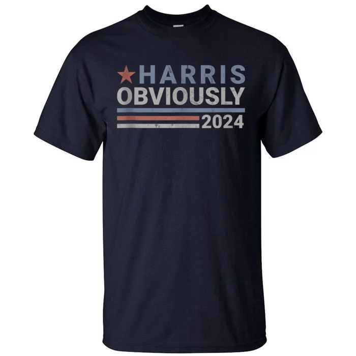 Harris Obviously 2024 Tall T-Shirt