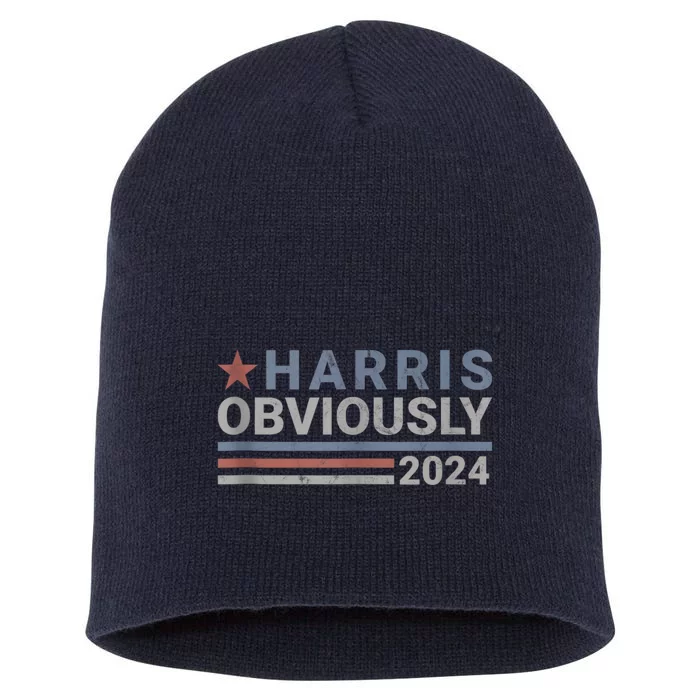 Harris Obviously 2024 Short Acrylic Beanie