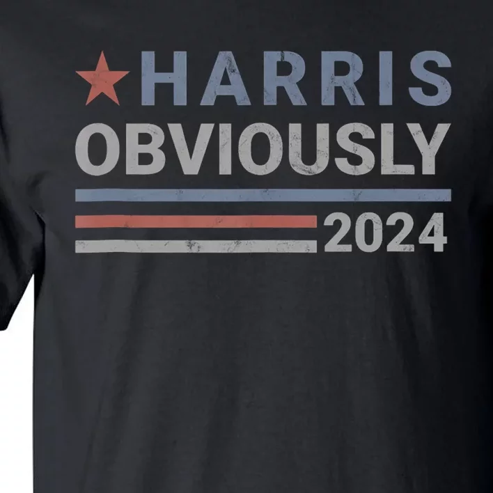 Harris Obviously 2024 Tall T-Shirt