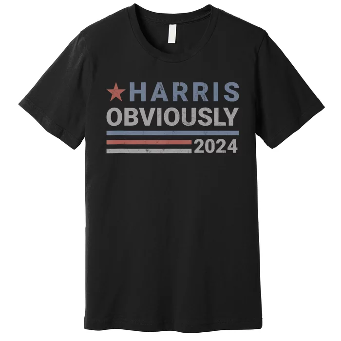 Harris Obviously 2024 Premium T-Shirt