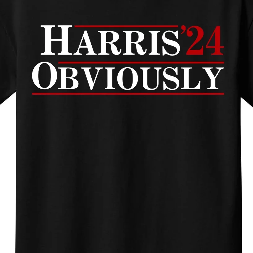 Harris Obviously 2024 Kids T-Shirt