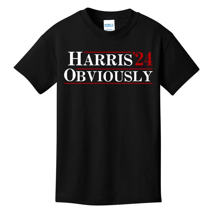 Harris Obviously 2024 Kids T-Shirt