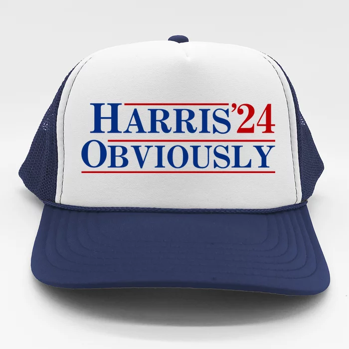 Harris Obviously 2024 Trucker Hat