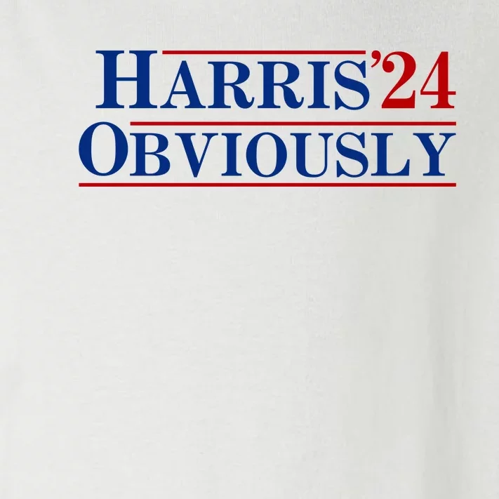 Harris Obviously 2024 Toddler Long Sleeve Shirt