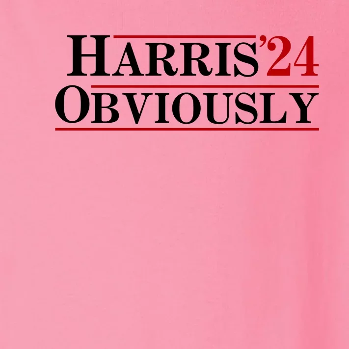 Harris Obviously 2024 Toddler Long Sleeve Shirt