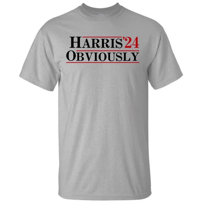 Harris Obviously 2024 Tall T-Shirt