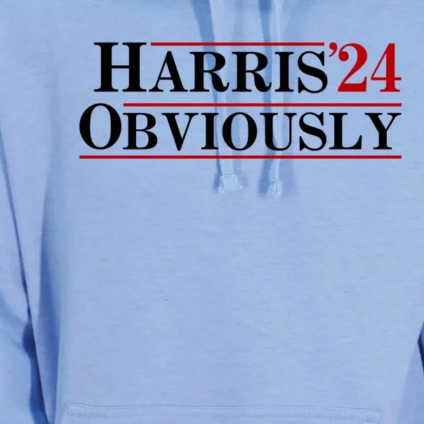 Harris Obviously 2024 Unisex Surf Hoodie