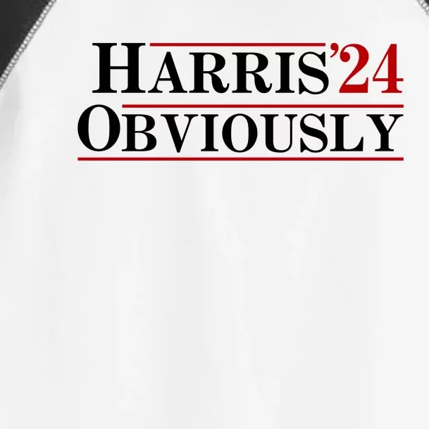 Harris Obviously 2024 Toddler Fine Jersey T-Shirt