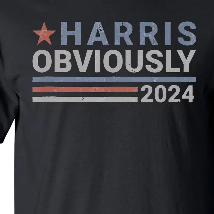 Harris Obviously 2024 Tall T-Shirt