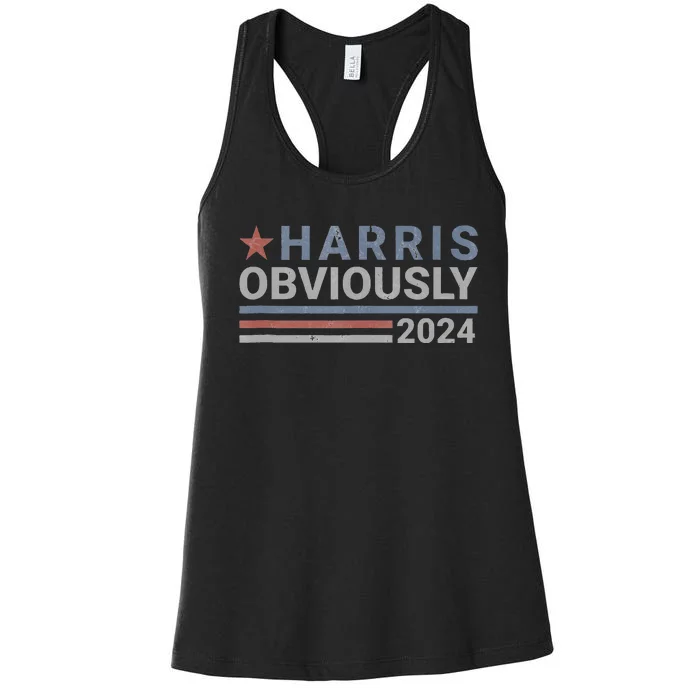 Harris Obviously 2024 Women's Racerback Tank