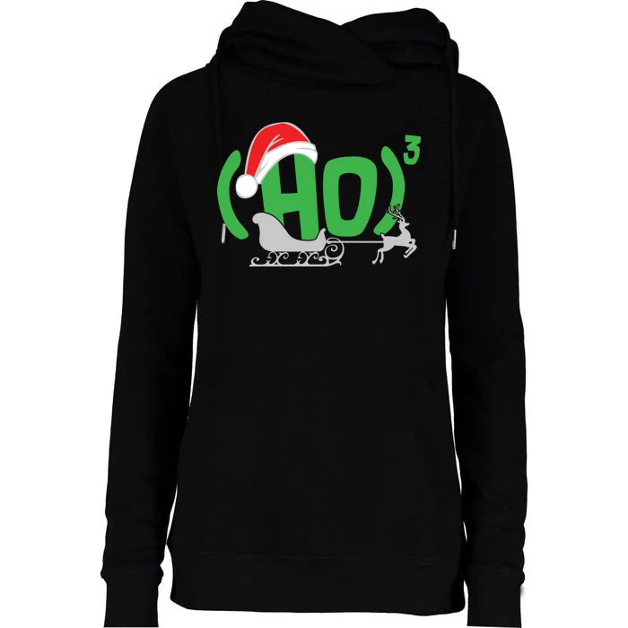 Ho3 Ho Times Three Womens Funnel Neck Pullover Hood