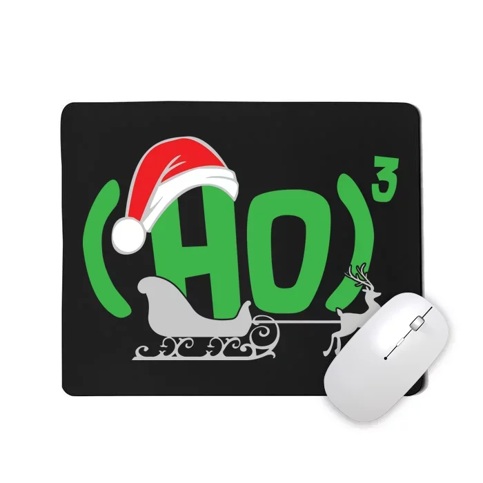 Ho3 Ho Times Three Mousepad