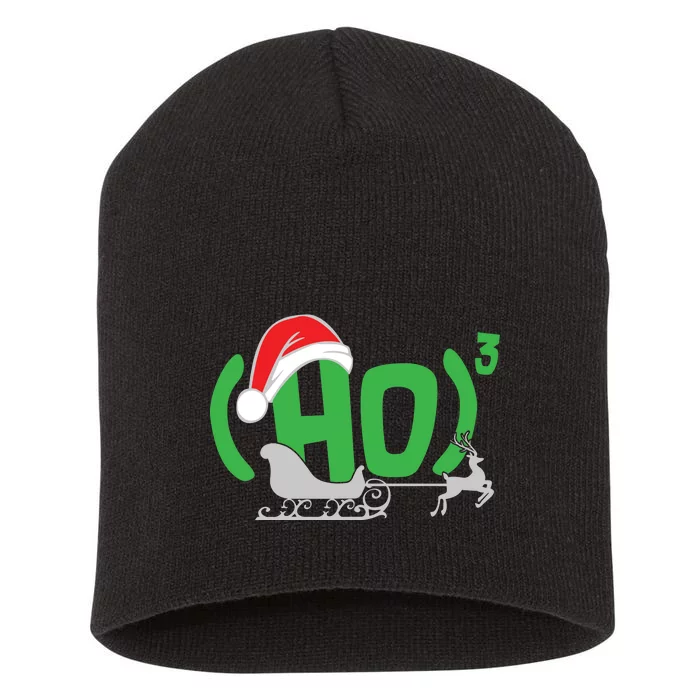 Ho3 Ho Times Three Short Acrylic Beanie