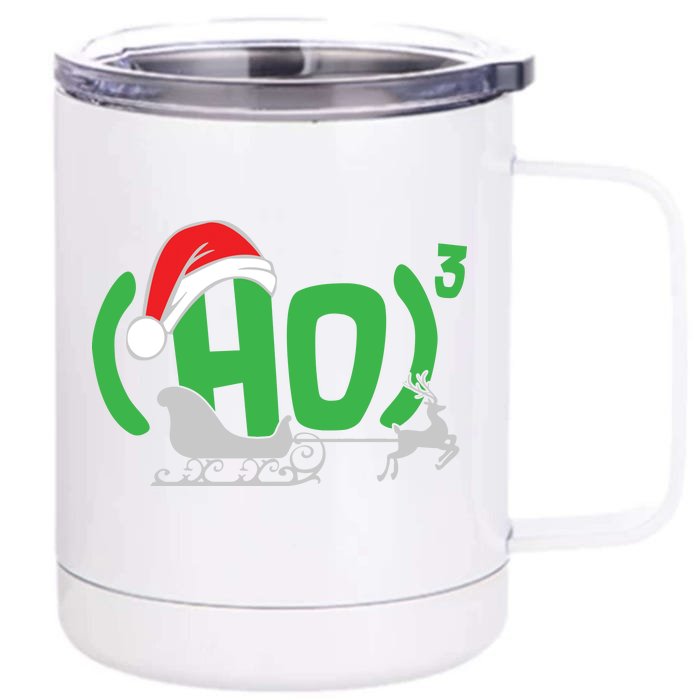 Ho3 Ho Times Three Front & Back 12oz Stainless Steel Tumbler Cup