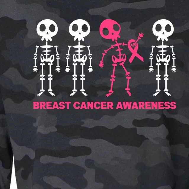 Halloween October 31 Breast Cancer Awareness Cropped Pullover Crew