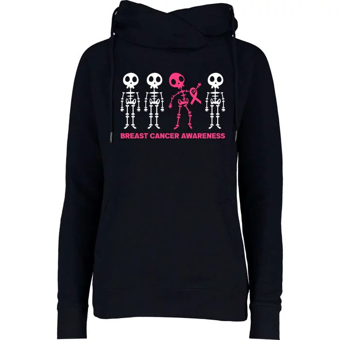 Halloween October 31 Breast Cancer Awareness Womens Funnel Neck Pullover Hood