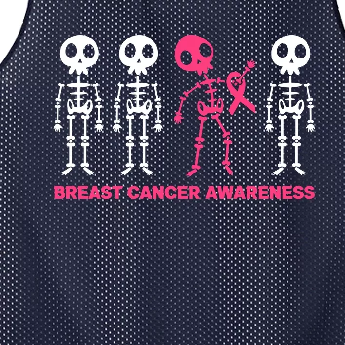 Halloween October 31 Breast Cancer Awareness Mesh Reversible Basketball Jersey Tank